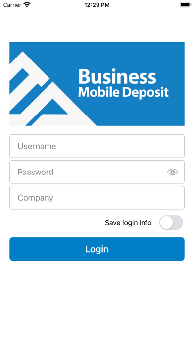 Commercial Bank Business mRDC Screenshot