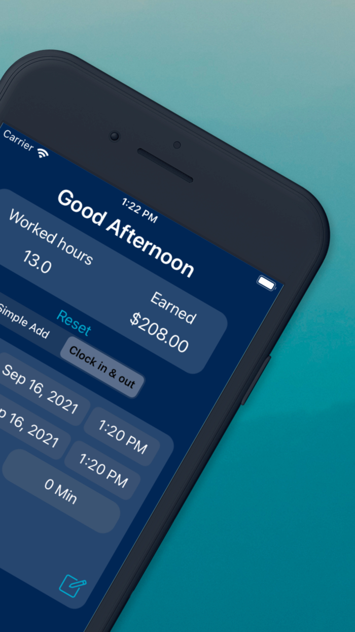 Work Counter Hours Tracker