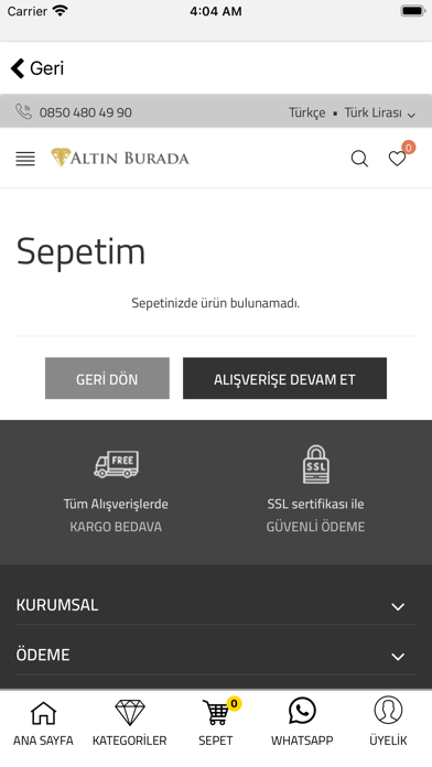 Altın Burada Screenshot