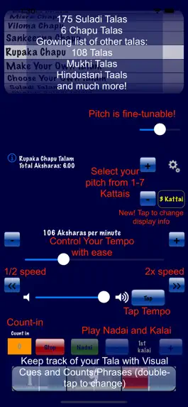 Game screenshot Talanome - Carnatic Metronome mod apk