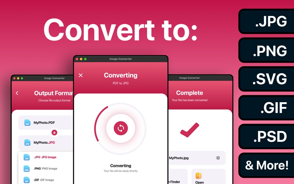 #1. The Image Converter (macOS) 来自: Float Tech, LLC