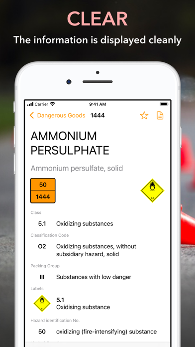 Dangerous Goods ADR 2021 Screenshot