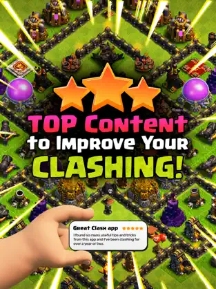 Captura de Pantalla 1 Clash Fanatic: la mejor ayuda! iphone
