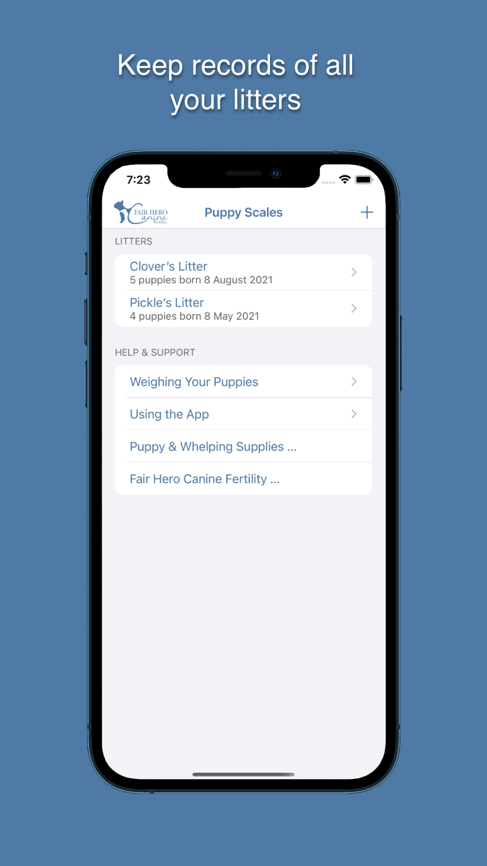 Puppy Scales - Weight Tracker