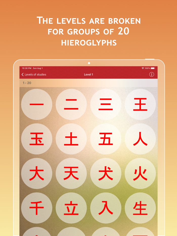 Kanji Japanese hieroglyphs