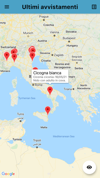 Ubird di EBN Italia Screenshot