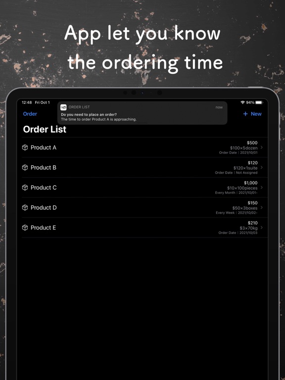 Screenshot #6 pour Order List - works with Mail
