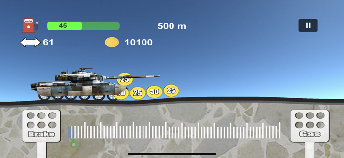 Hill racing car - Crazy game