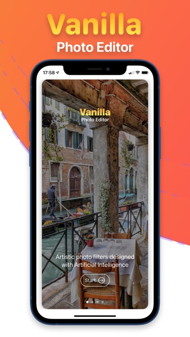 Vanilla Photo Editor Screenshot