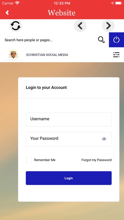 eChristian Social Media app