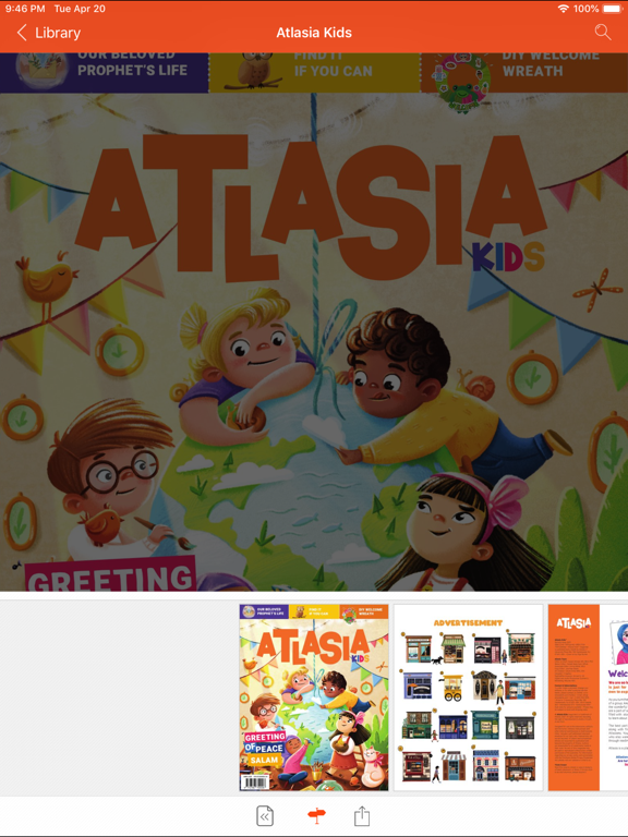 Screenshot #4 pour Atlasia Kids Mag