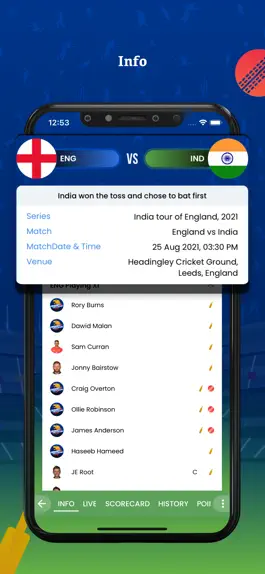 Game screenshot Cricket Fast Live Line hack
