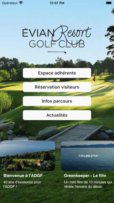 Evian Resort Golf Club Screenshot