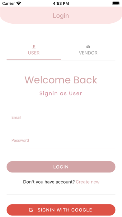 Bridal Network Screenshot