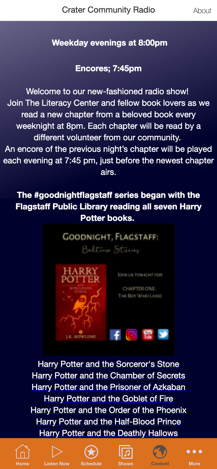 Crater Community Radio