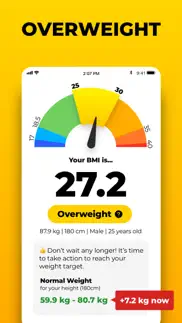 bmi calculator: weight tracker iphone screenshot 4