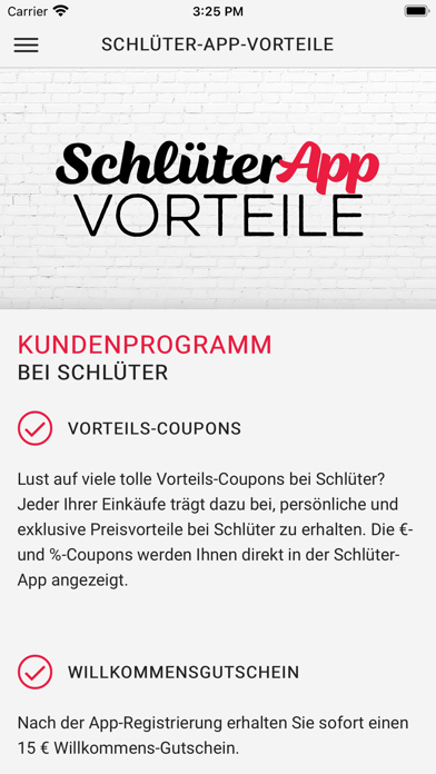 Modehaus Schlüter App Screenshot