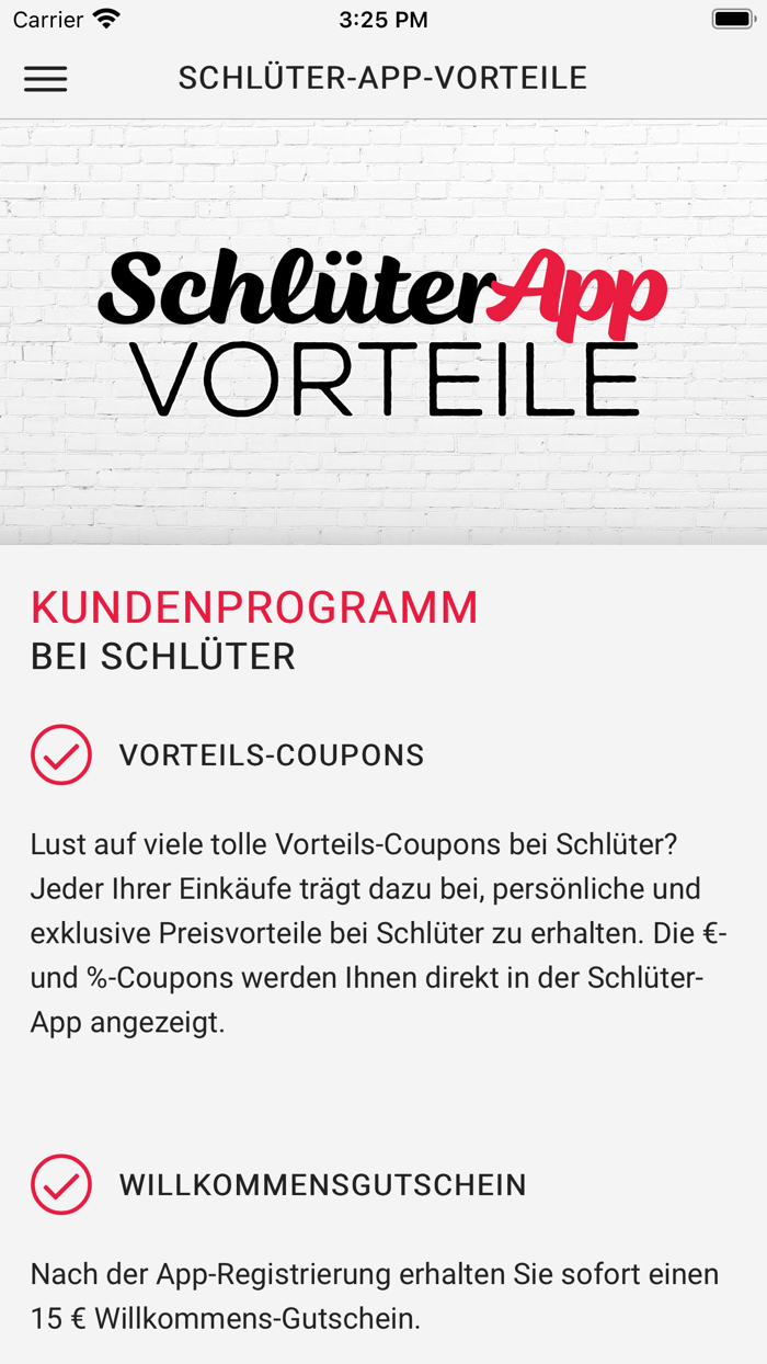 Modehaus Schlüter App