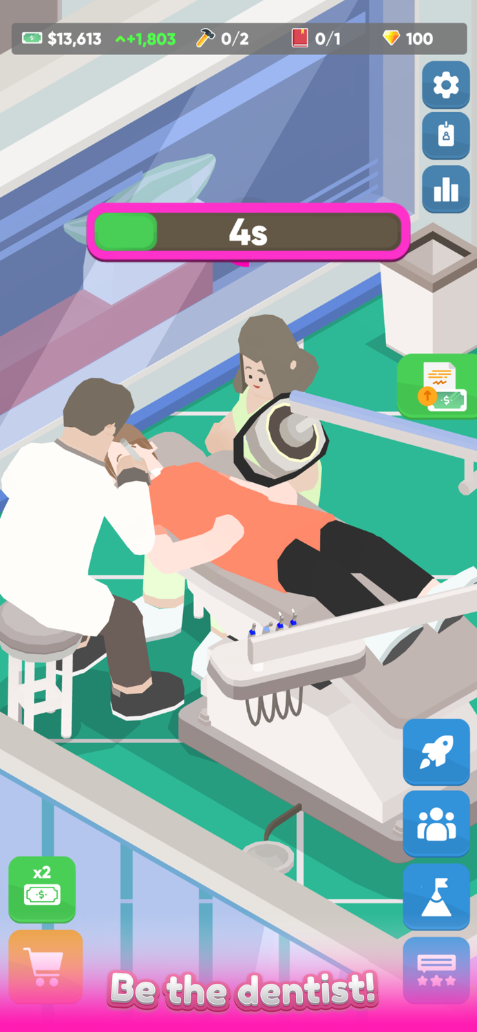 Idle Dentist Simulator Games