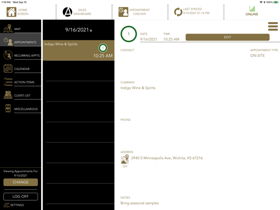 Screenshot #6 pour Spherexx Beverage Distribution
