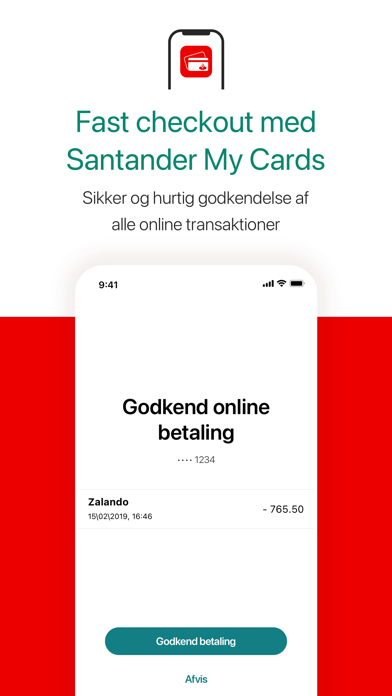 Santander My Cards Screenshot