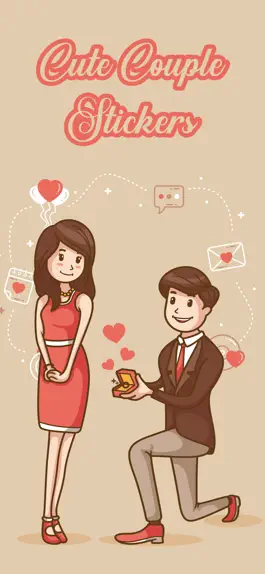 Game screenshot Animated Cute Couple Love mod apk