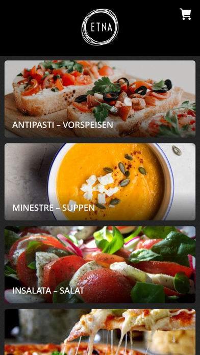 Pizzeria Etna München Screenshot