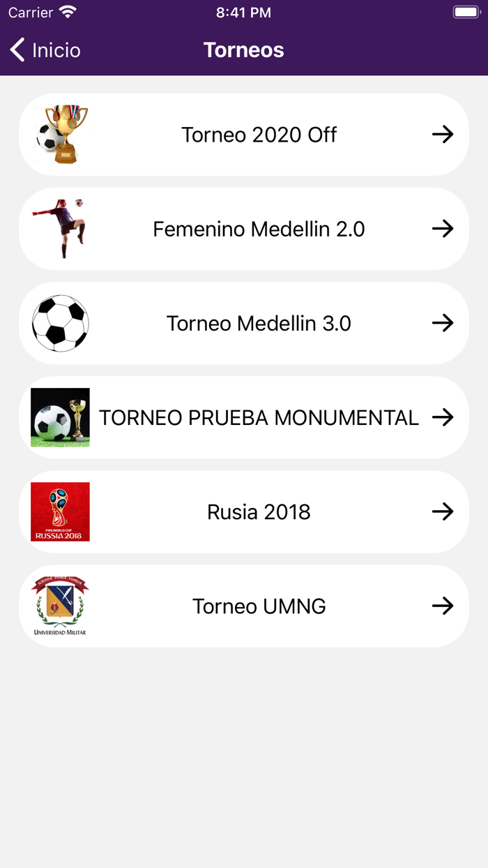 Mega Torneos Bogotá