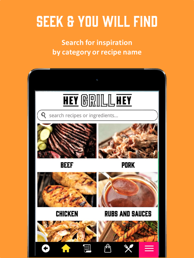 ‎Hey Grill Hey Best BBQ Recipes Capture d'écran