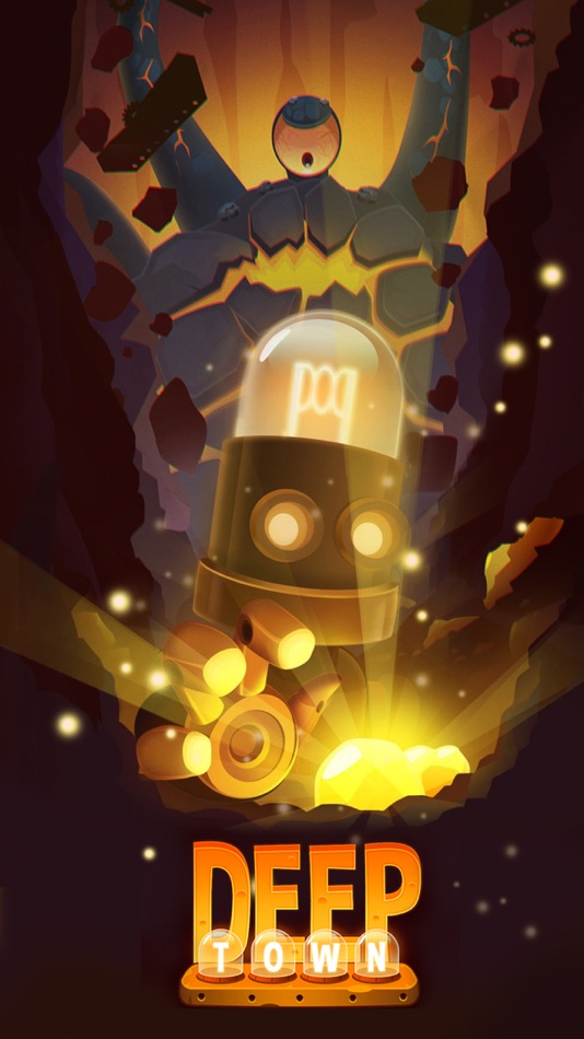#1. Deep Town: Mining Idle Games (iOS) 来自: Game Veterans