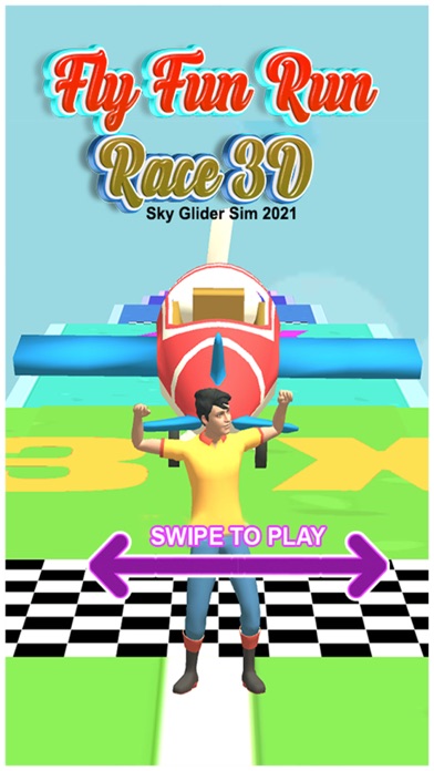 Jungle Fly Race 3D Sky Glider Screenshot