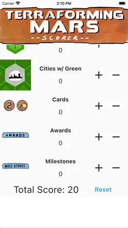 Game screenshot Scorer Terraforming Mars mod apk