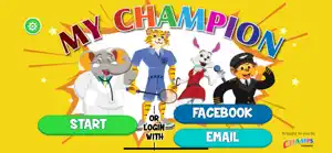 MY CHAMPION screenshot #1 for iPhone