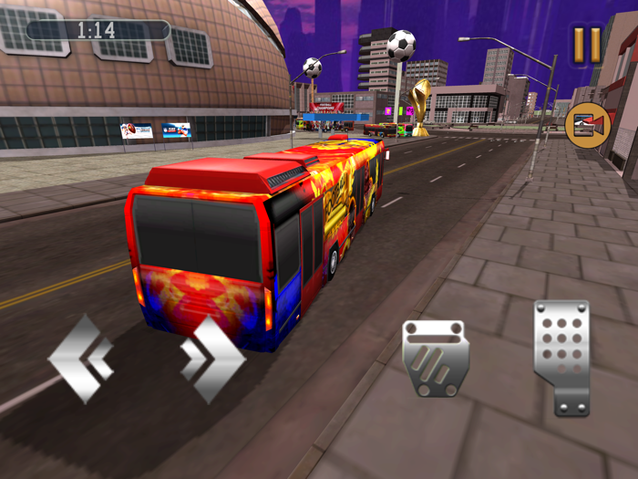 Soccer Passenger Bus Simulator
