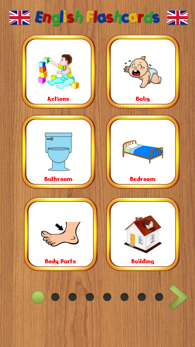 English Words Vocabulary Screenshot