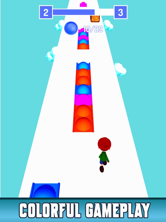 Screenshot #6 pour Pop It Rush -Antistress Runner