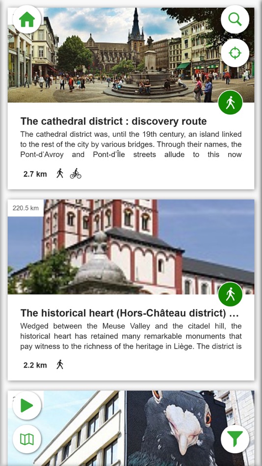 #3. Walks through Liège (iOS) 게시자: Cirkwi