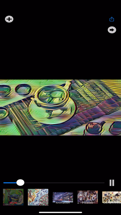 Video Style Transfer Screenshot