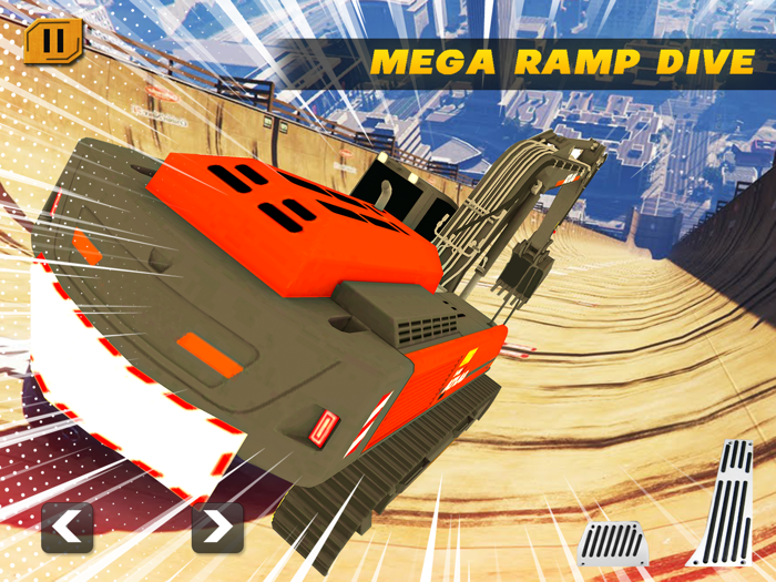 Construction Cargo Ramp Stunts