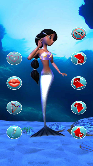 Diana The Talking Mermaid Screenshot 2 - AppWisp.com Diana The Talking Mermaid Screenshot 2 - AppWisp.com