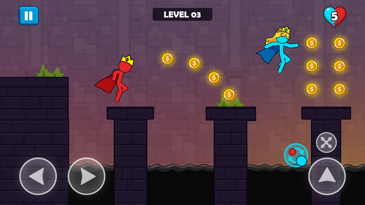 Red and Blue Stickman 2 APK for Android Download