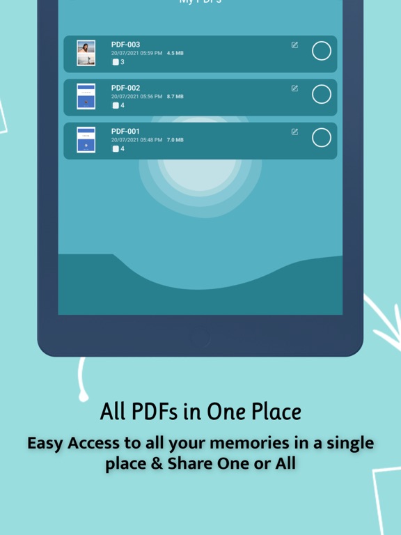 Photo to PDF: Convert To PDF iPad screenshot 6 - Business app