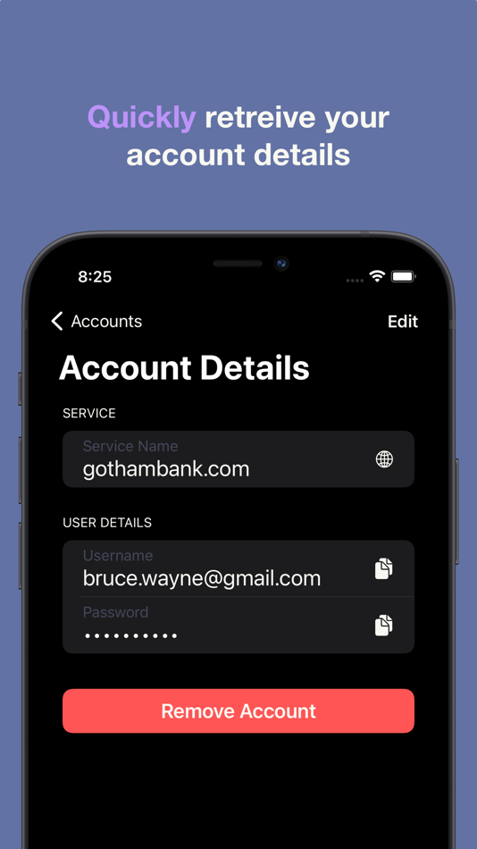 #4. Passwd - Easy Password Manager (iOS) 게시자: Slayter Development