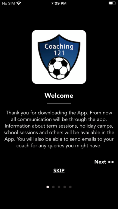 Screenshot #1 pour Coaching 121