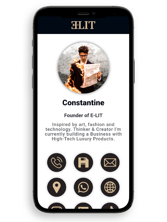 E-LIT  Your Digital Card