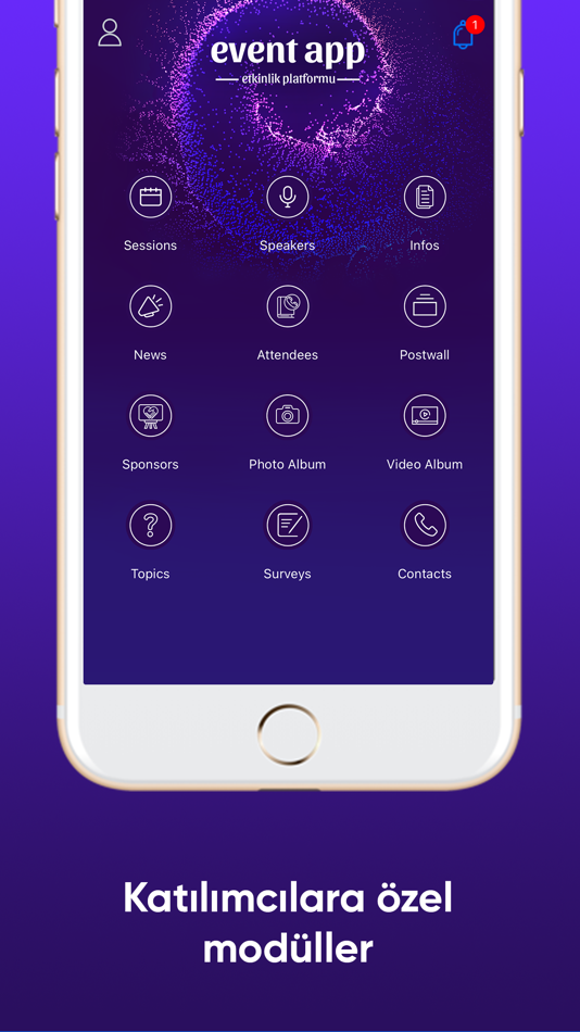 #2. event app (iOS) 由: Arneca Teknoloji LTD. STI.