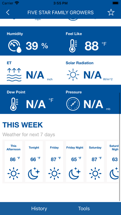 My Florida Farm Weather V2 Screenshot