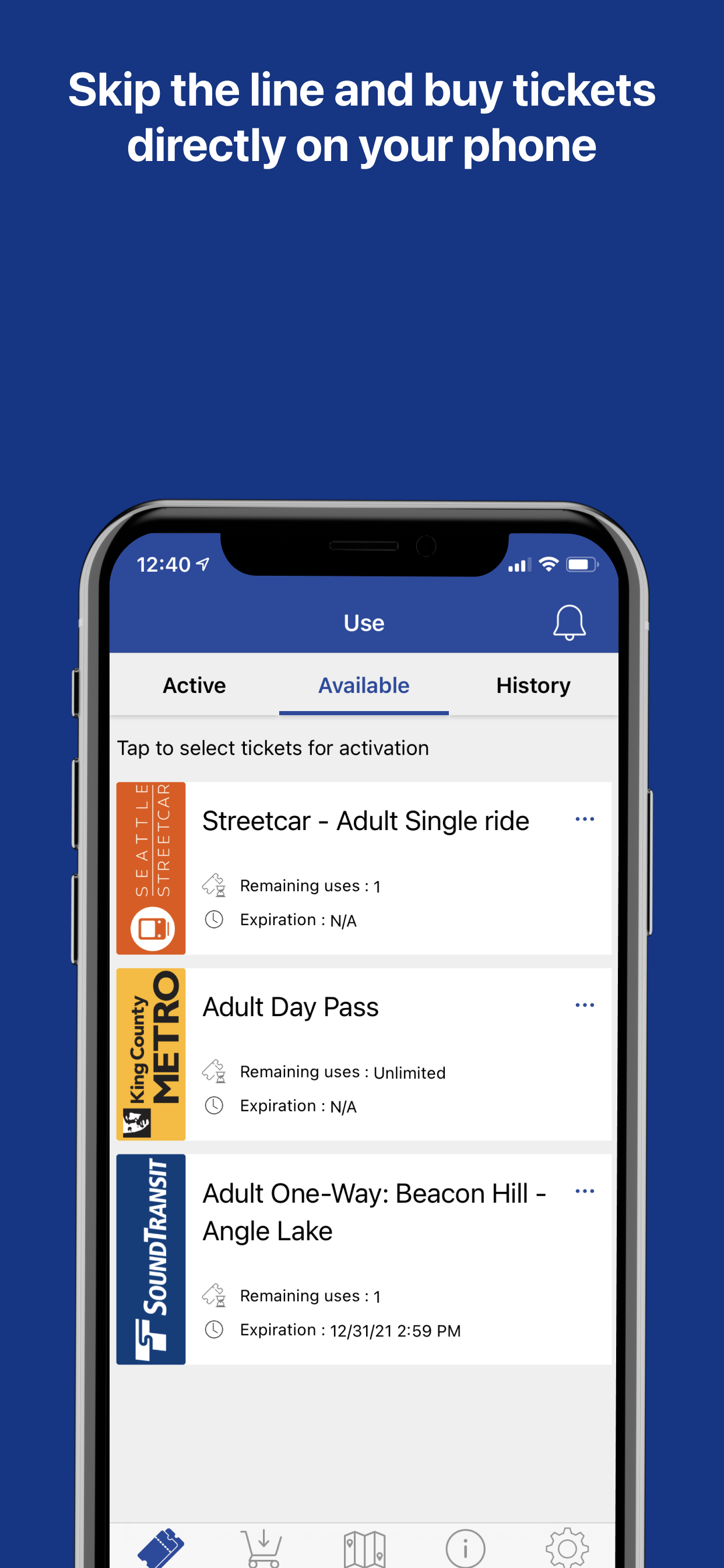 Transit GO Ticket
