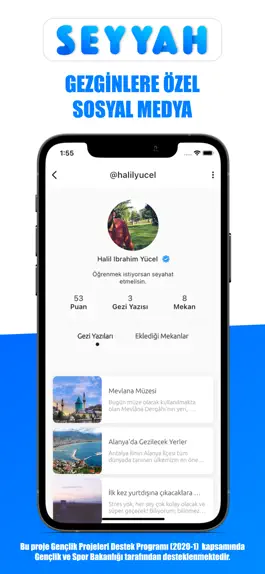 Game screenshot Seyyah Sosyal Ağ, Gezi Rehberi apk