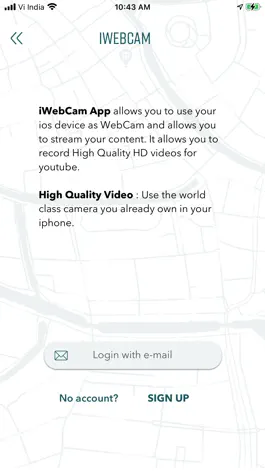 Game screenshot iWebCam : Phone to WebCam apk